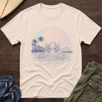 Hawaiian Beach Monster Sunset T-Shirt