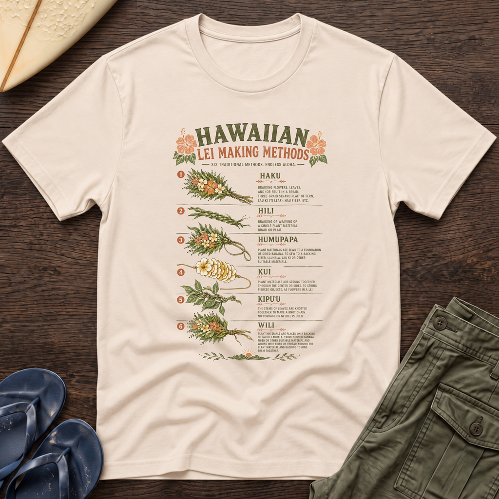 Hawaiian Lei Making T-Shirt