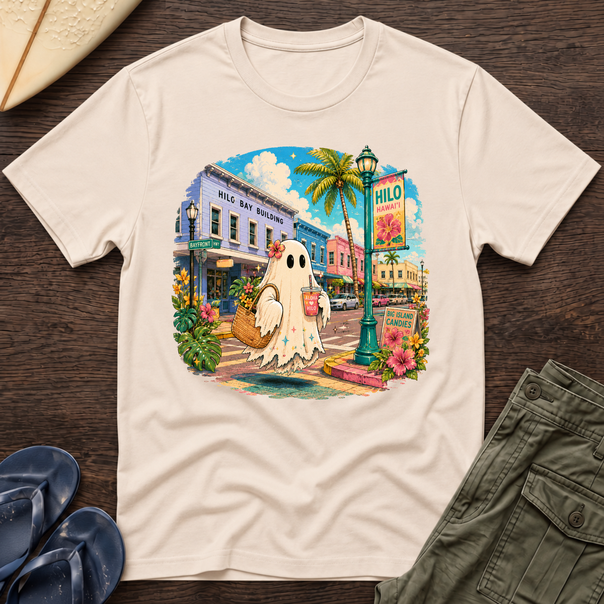 Aloha Hilo Ghost T-Shirt