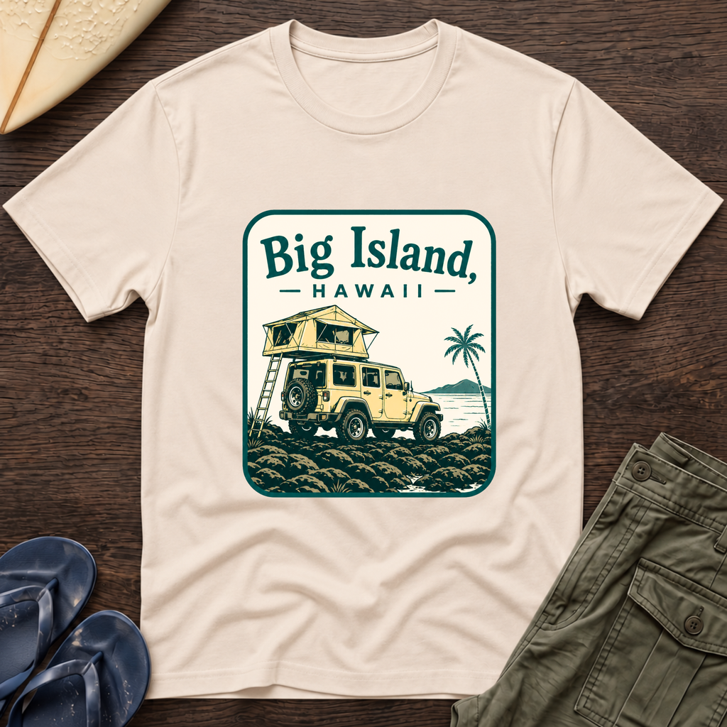 Vintage Jeep Big Island T-shirt