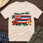 Hawaiian Flag Blocks T-Shirt