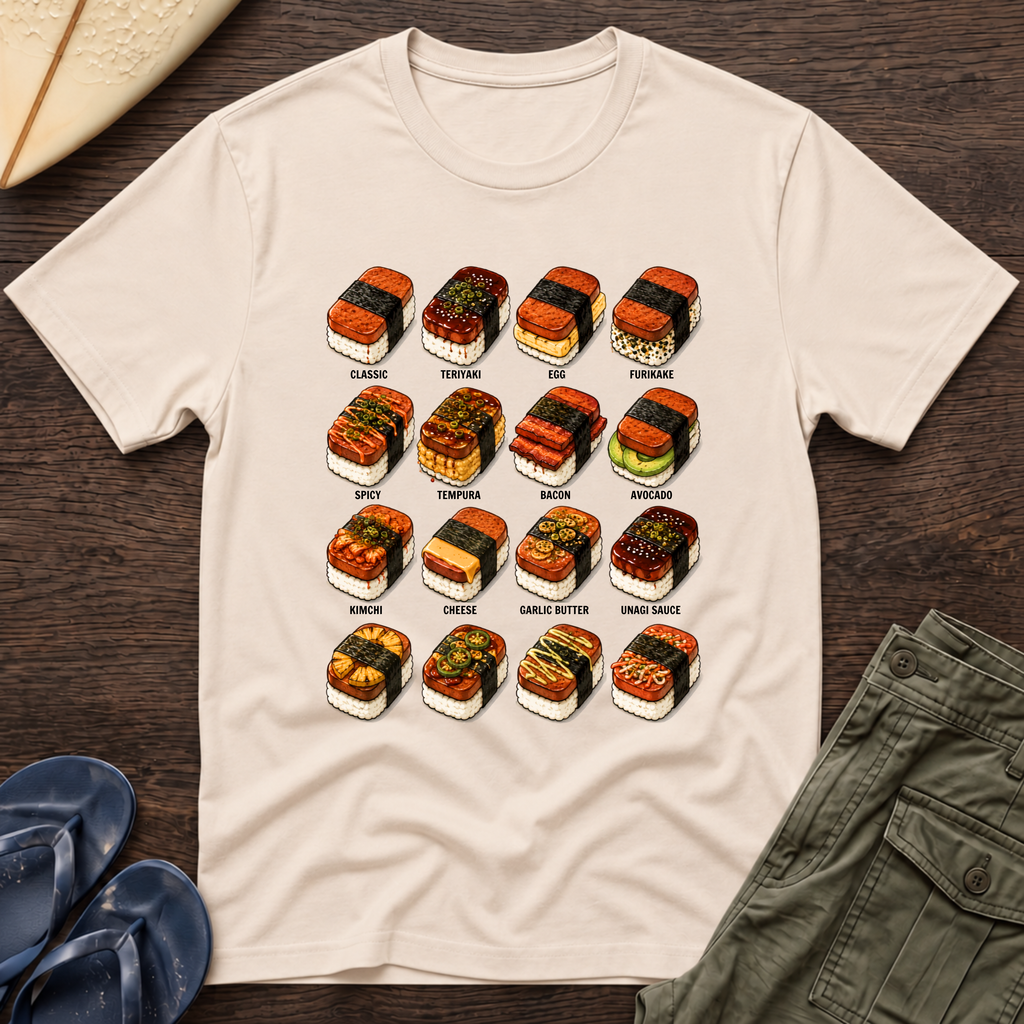Spam Mususbi Hawaiian T-Shirt