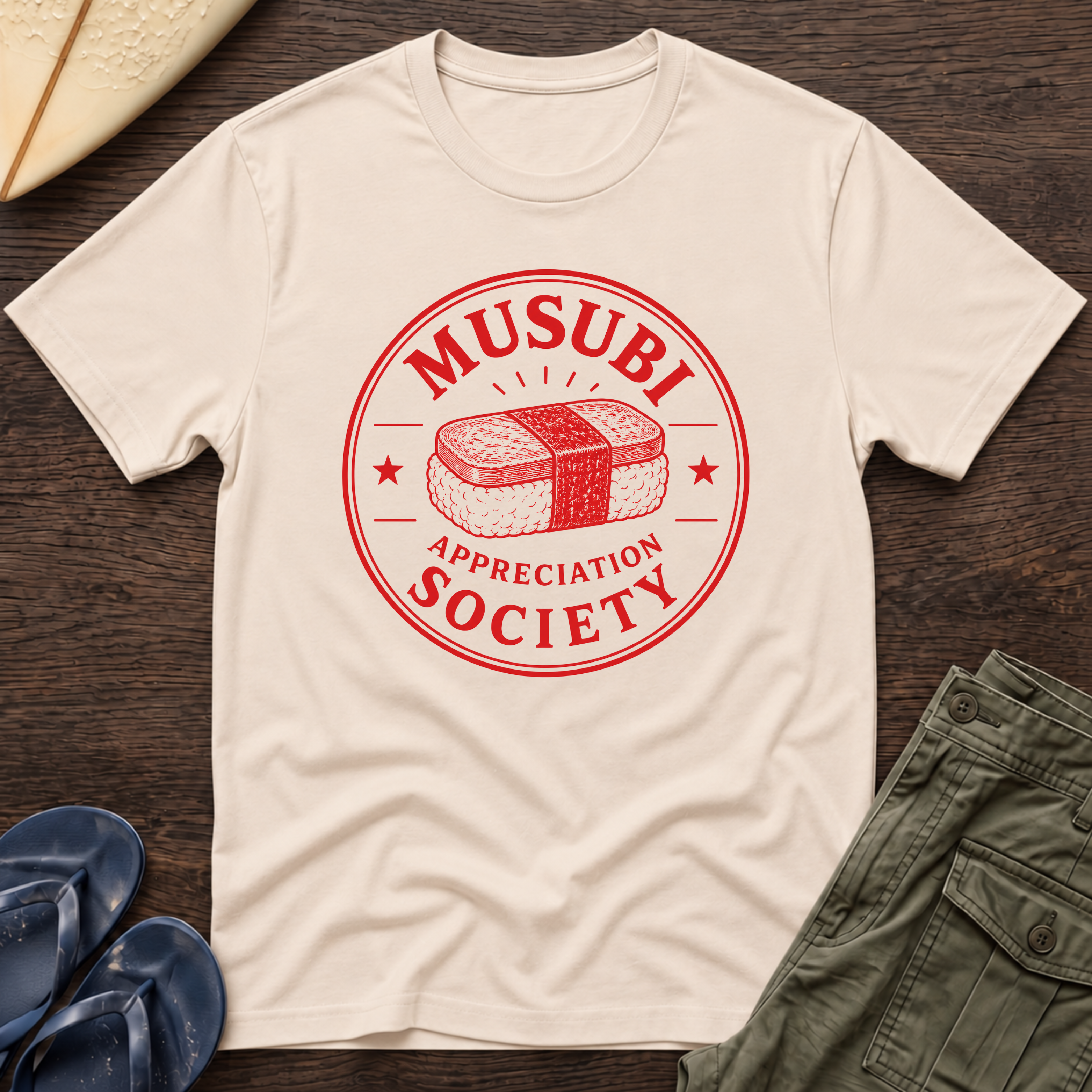 Musubi Appreciation Society Hawaiian T-Shirt