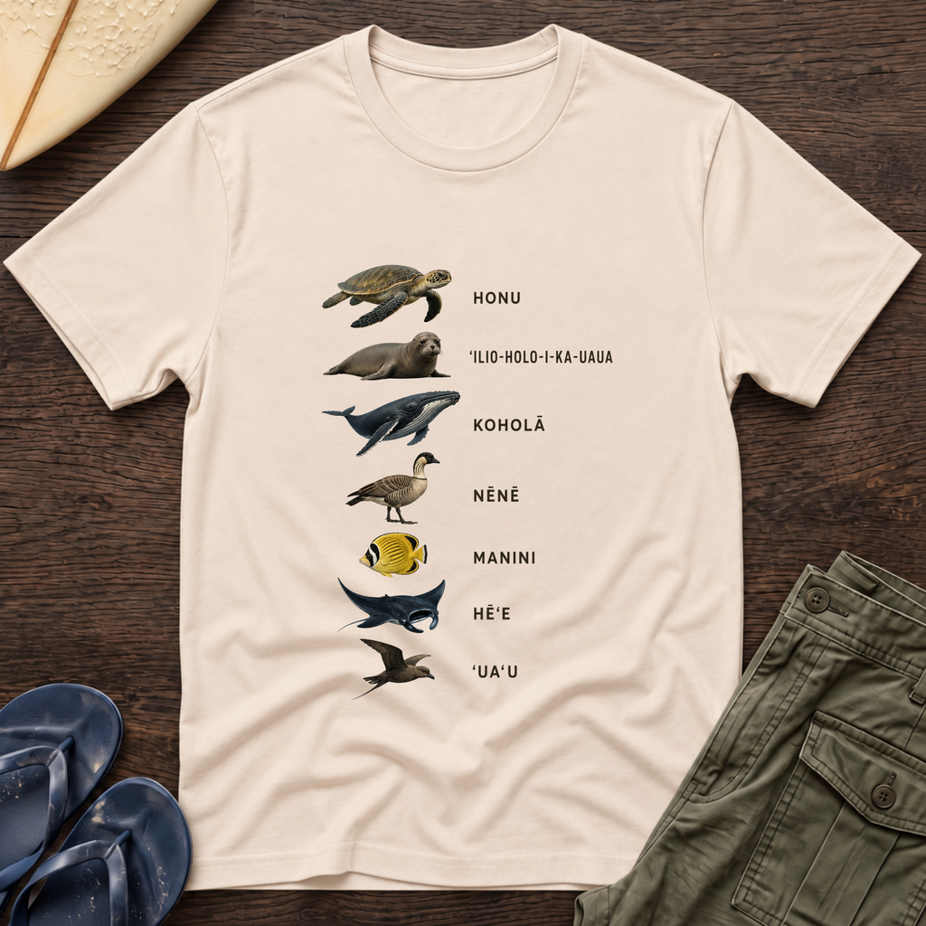 Olelo Animals T-Shirt