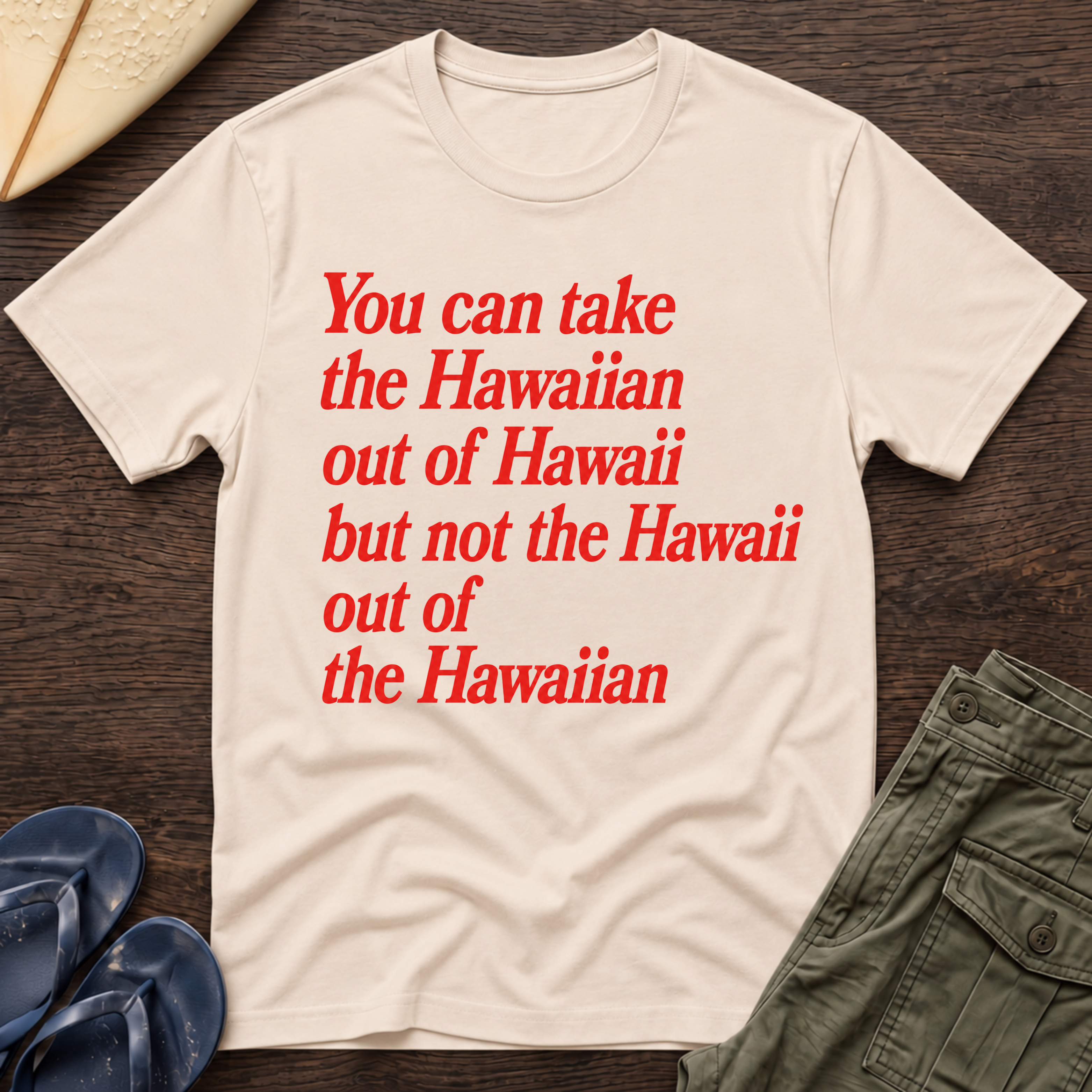 Hawaiian out of Hawaii T-Shirt