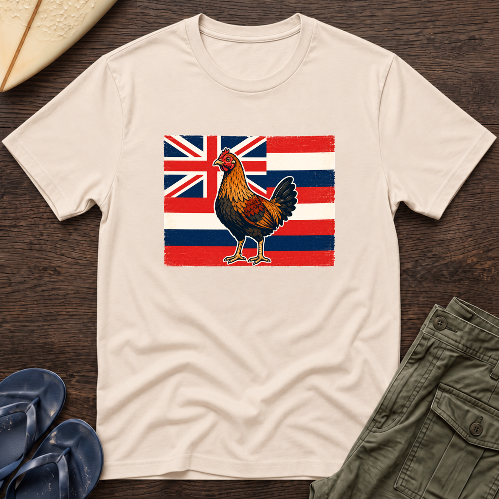 Hawaiian Rooster T-Shirt