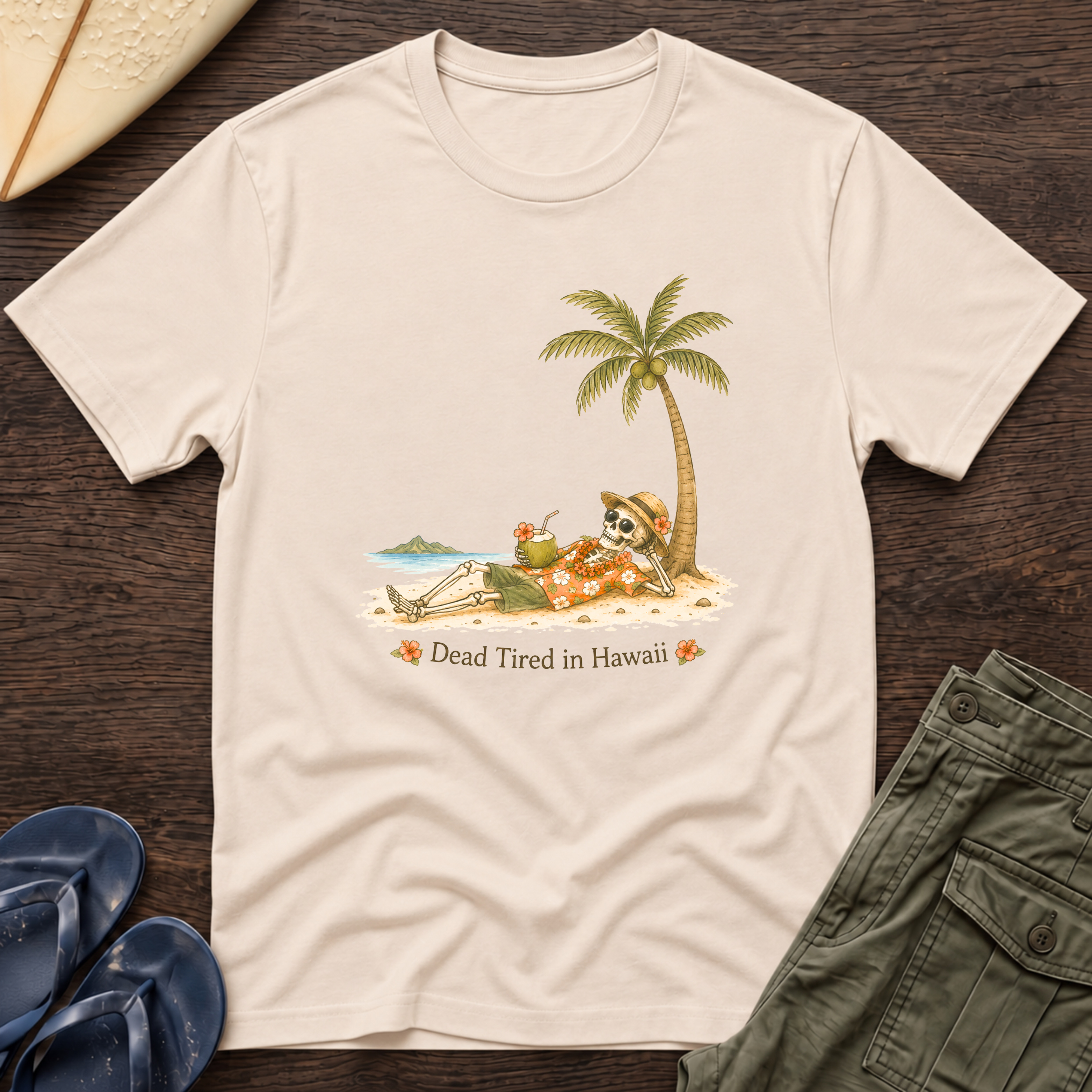 Tired in Hawaii Tee