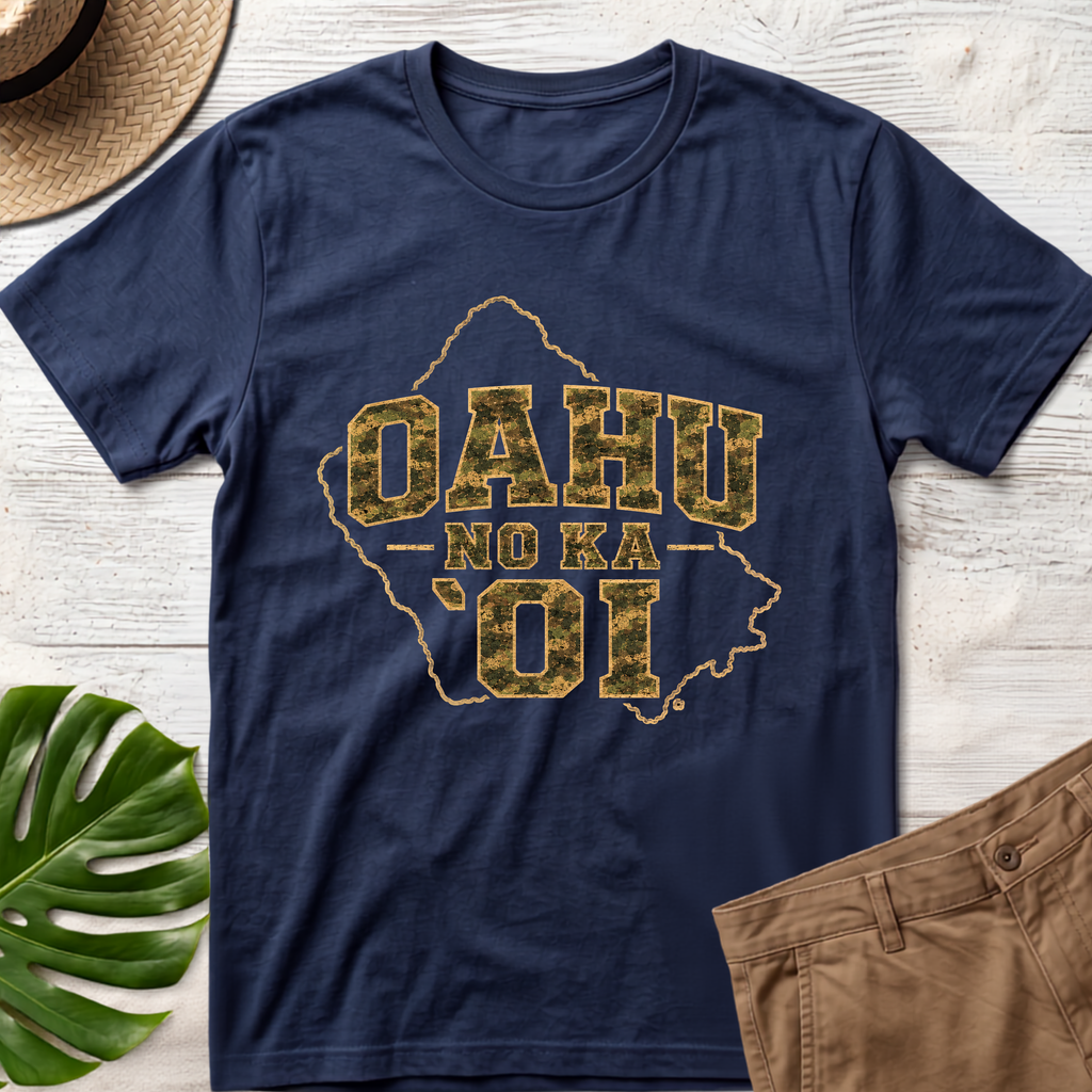 Oahu no ka 'oi Hawaiian T-Shirt