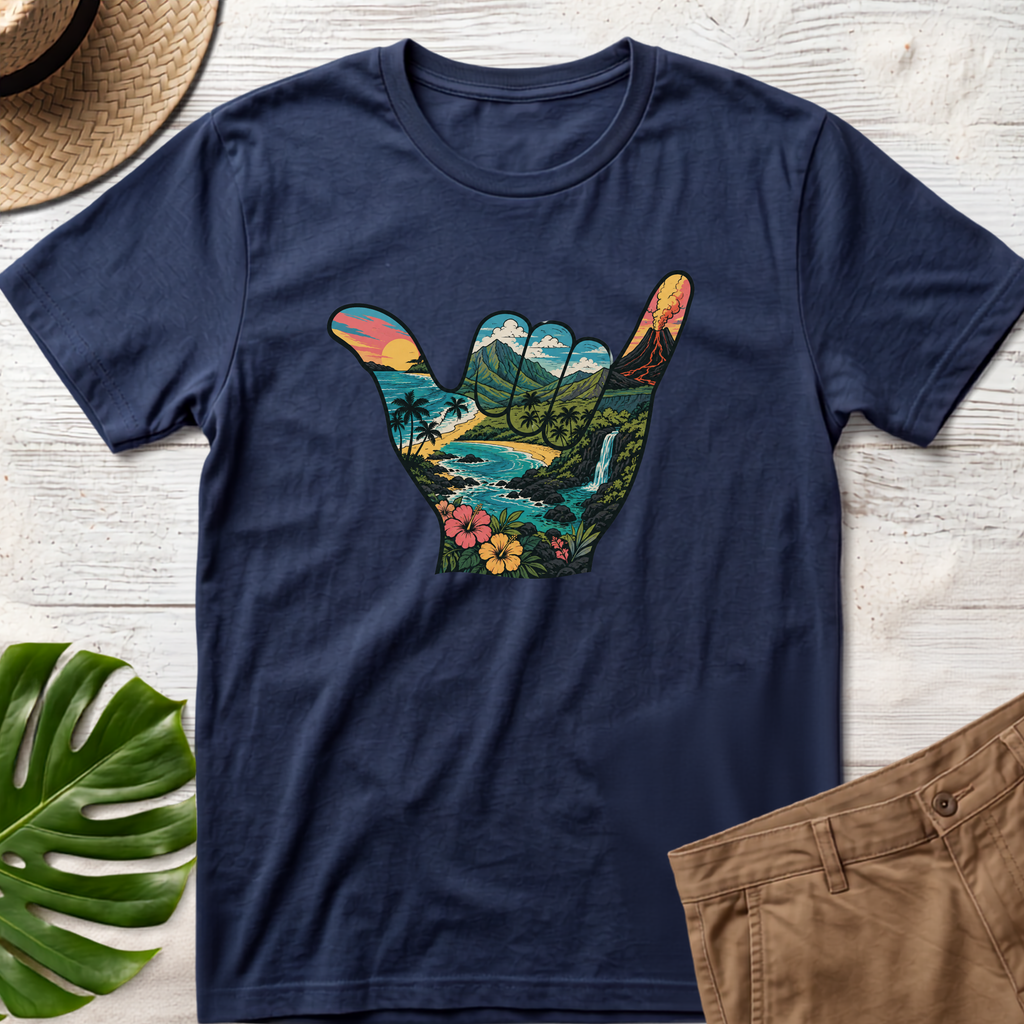 Shaka Surf Vintage Hawaiian T-Shirt