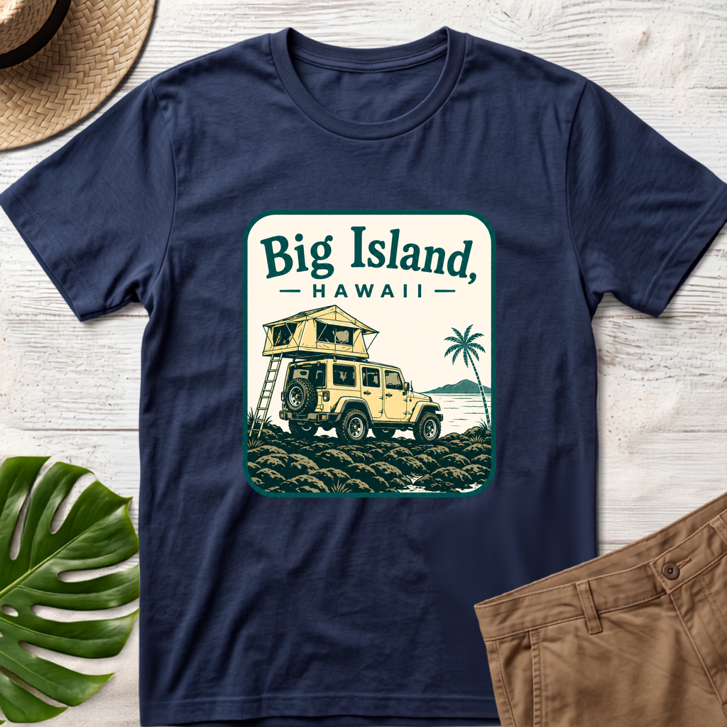 Vintage Jeep Big Island T-shirt