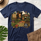 Farmers Market Witch T-Shirt — Hilo Local Produce Graphic Tee