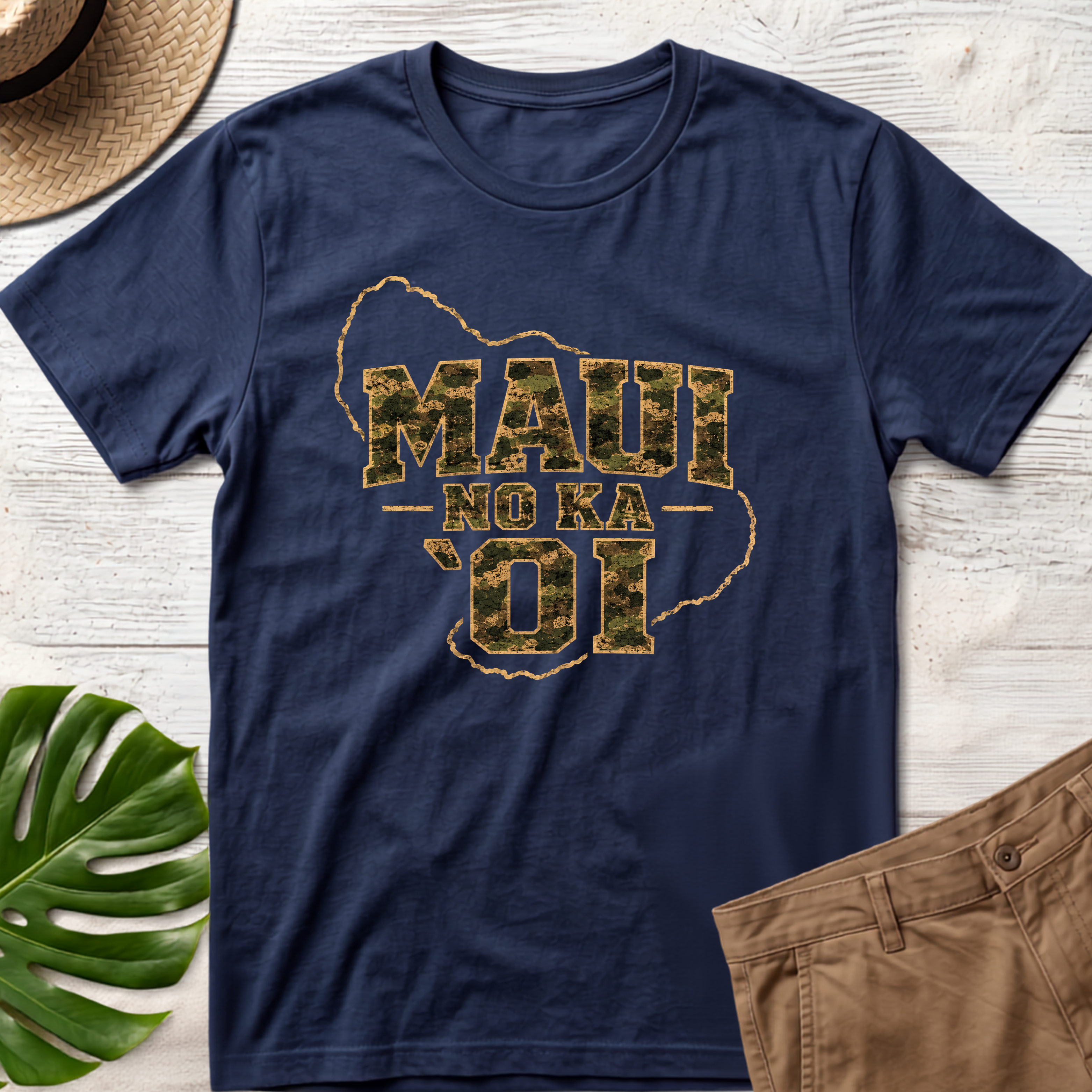 Maui no ka 'oi Hawaiian T-Shirt