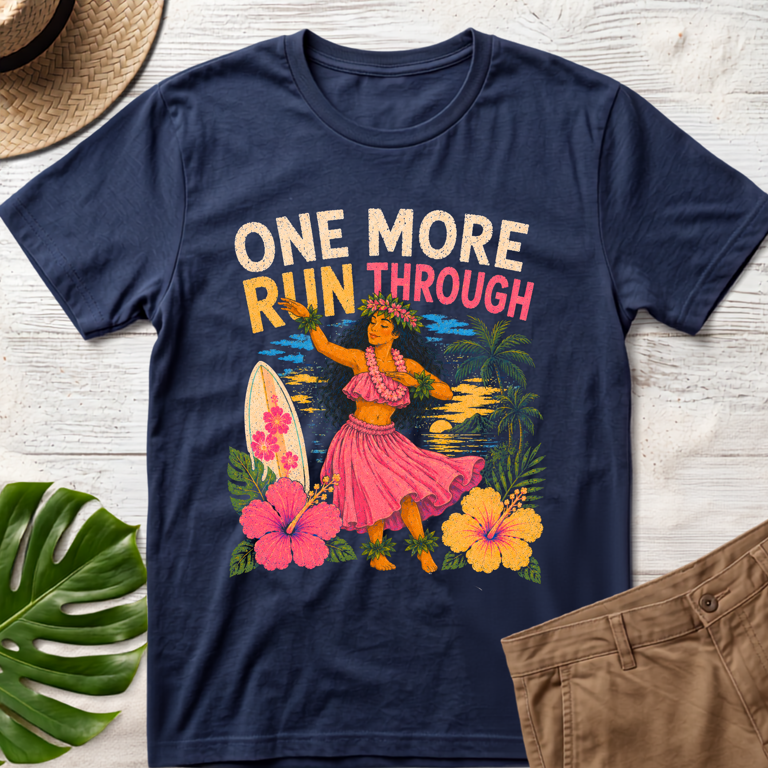 One More Run Through Hawaiian T-Shirt