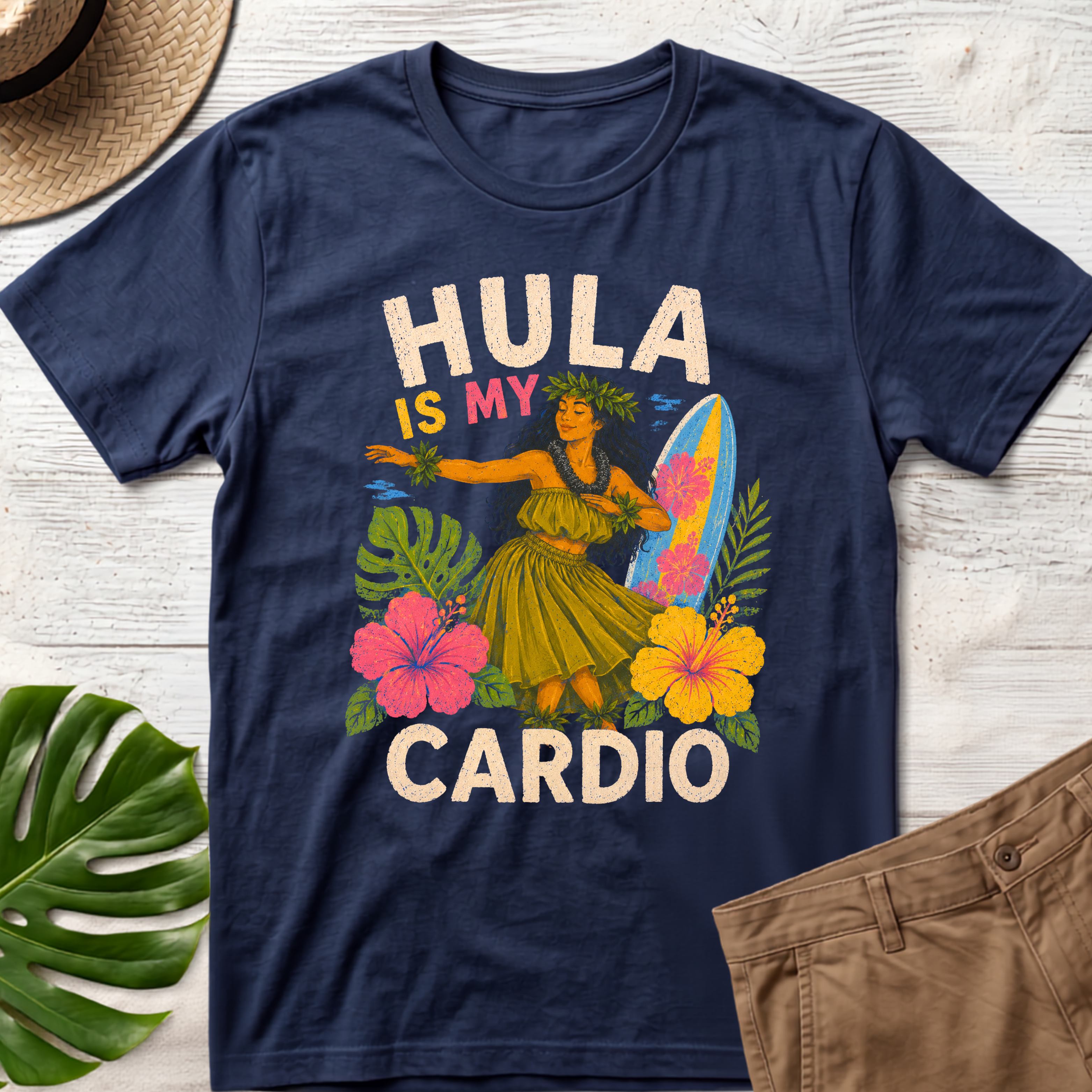 Hula is My Cardio Hawaiian T-Shirt