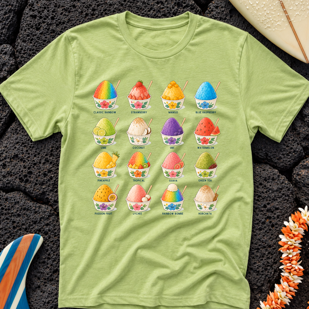 Shaved Ice Hawaiian T-Shirt