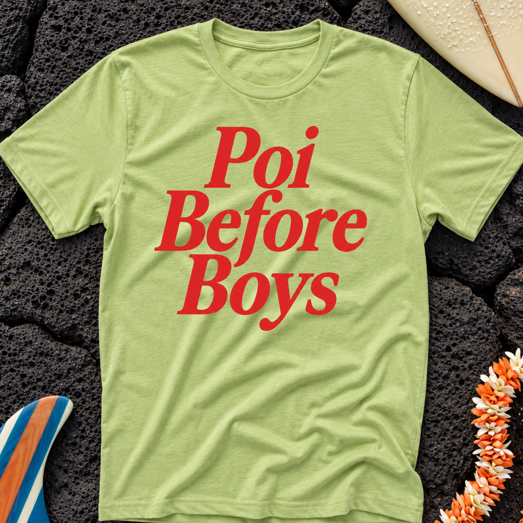 Poi Before Boys Hawaiian T-Shirt