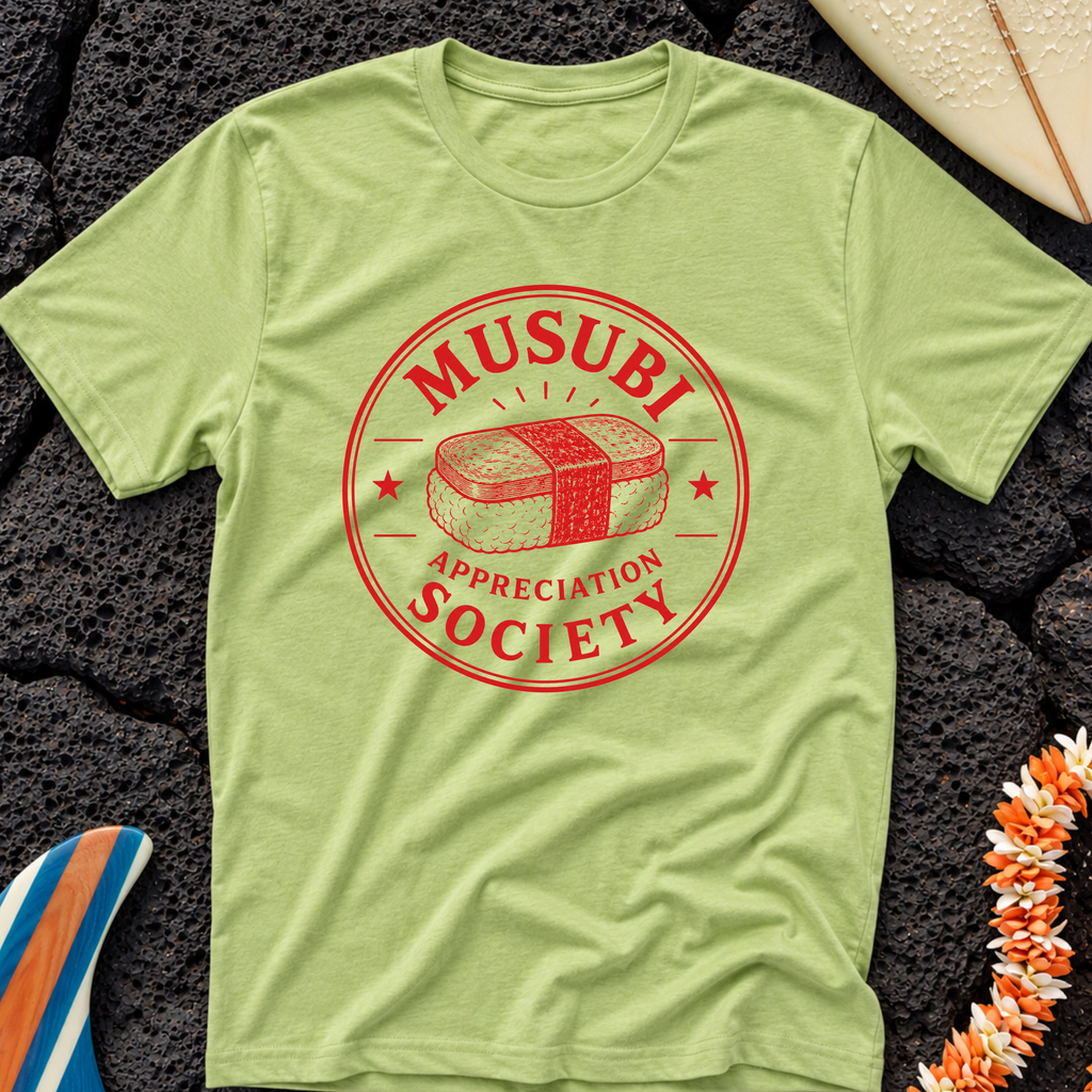 Musubi Appreciation Society Hawaiian T-Shirt