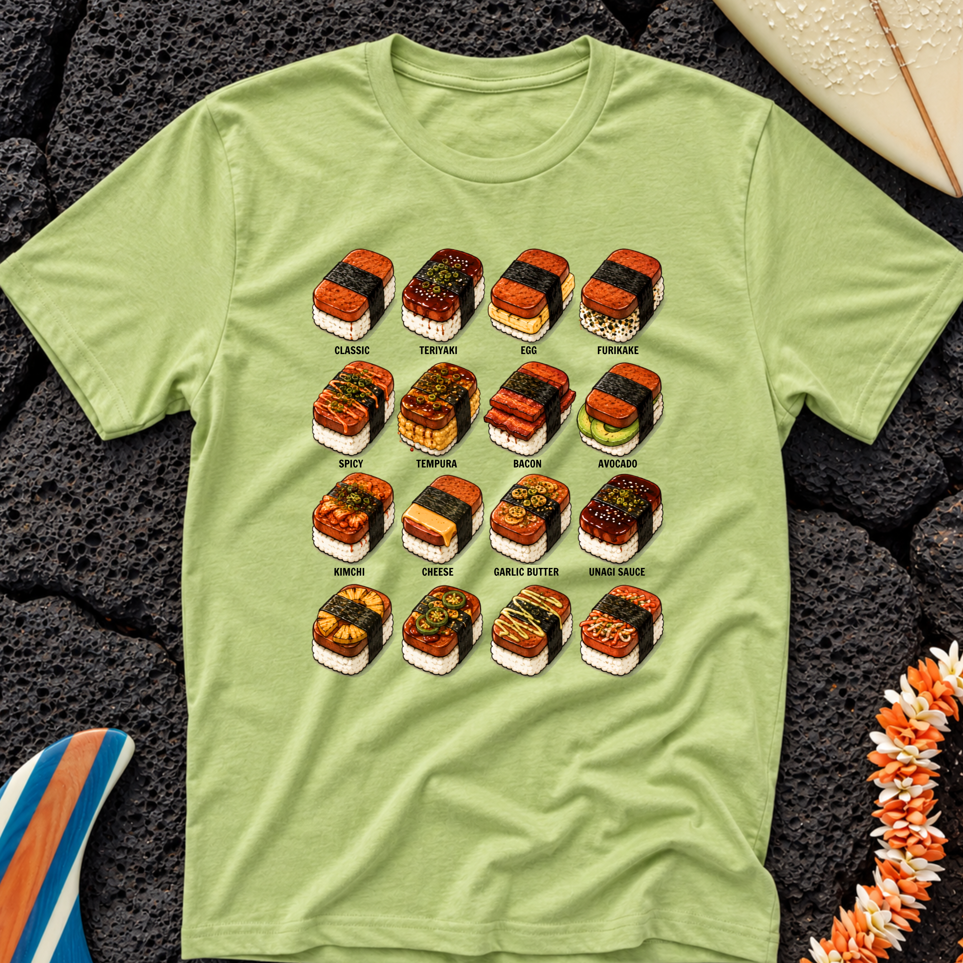 Spam Mususbi Hawaiian T-Shirt