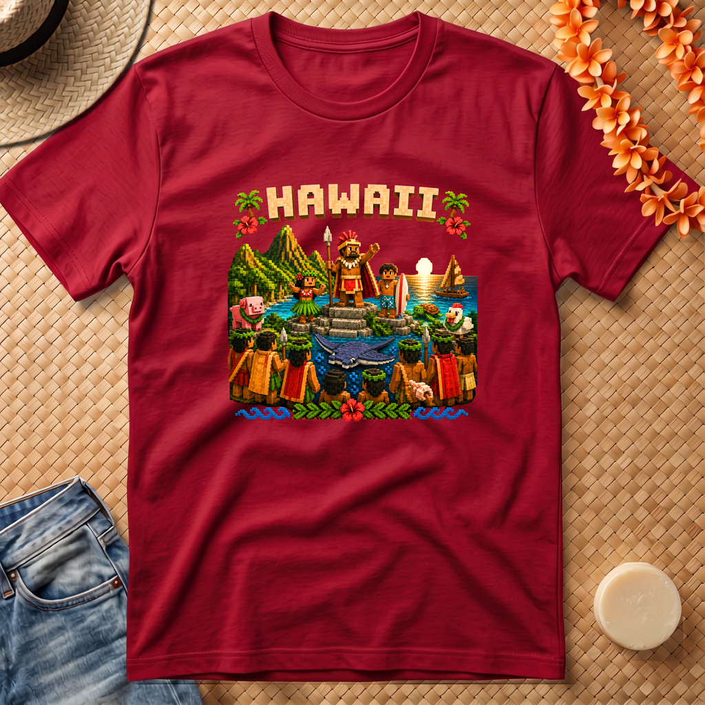 8-bit Hawaii T-Shirt