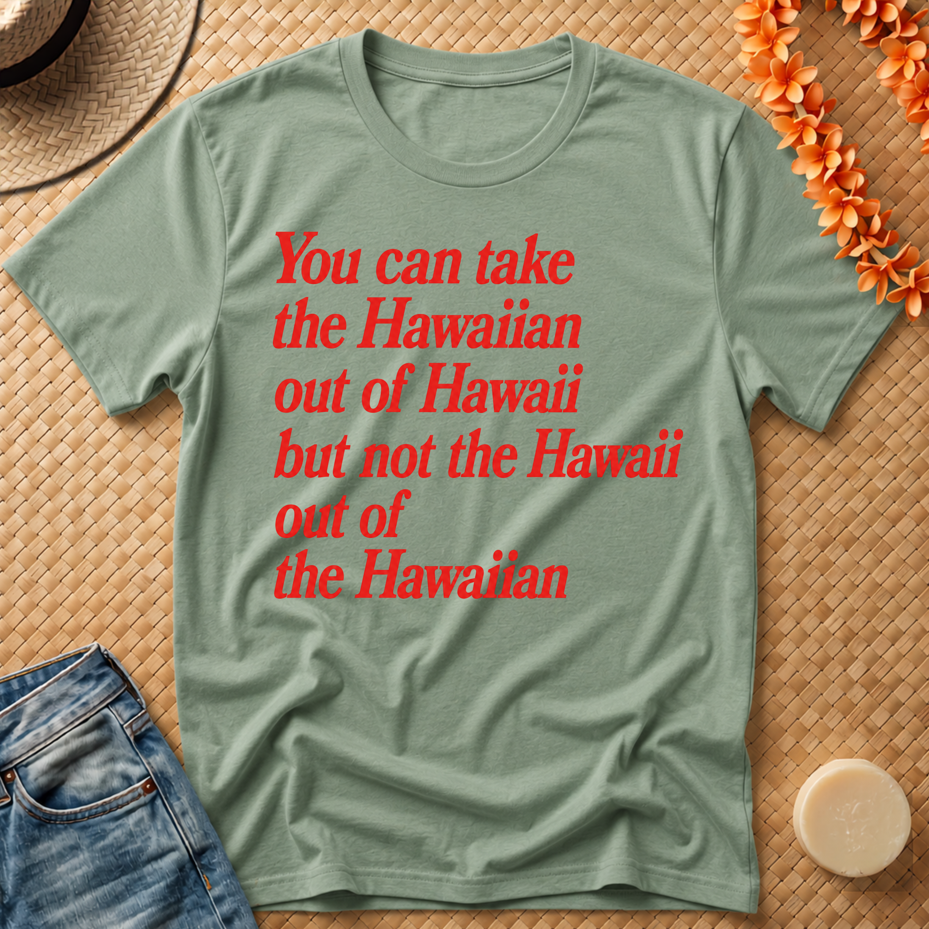 Hawaiian out of Hawaii T-Shirt