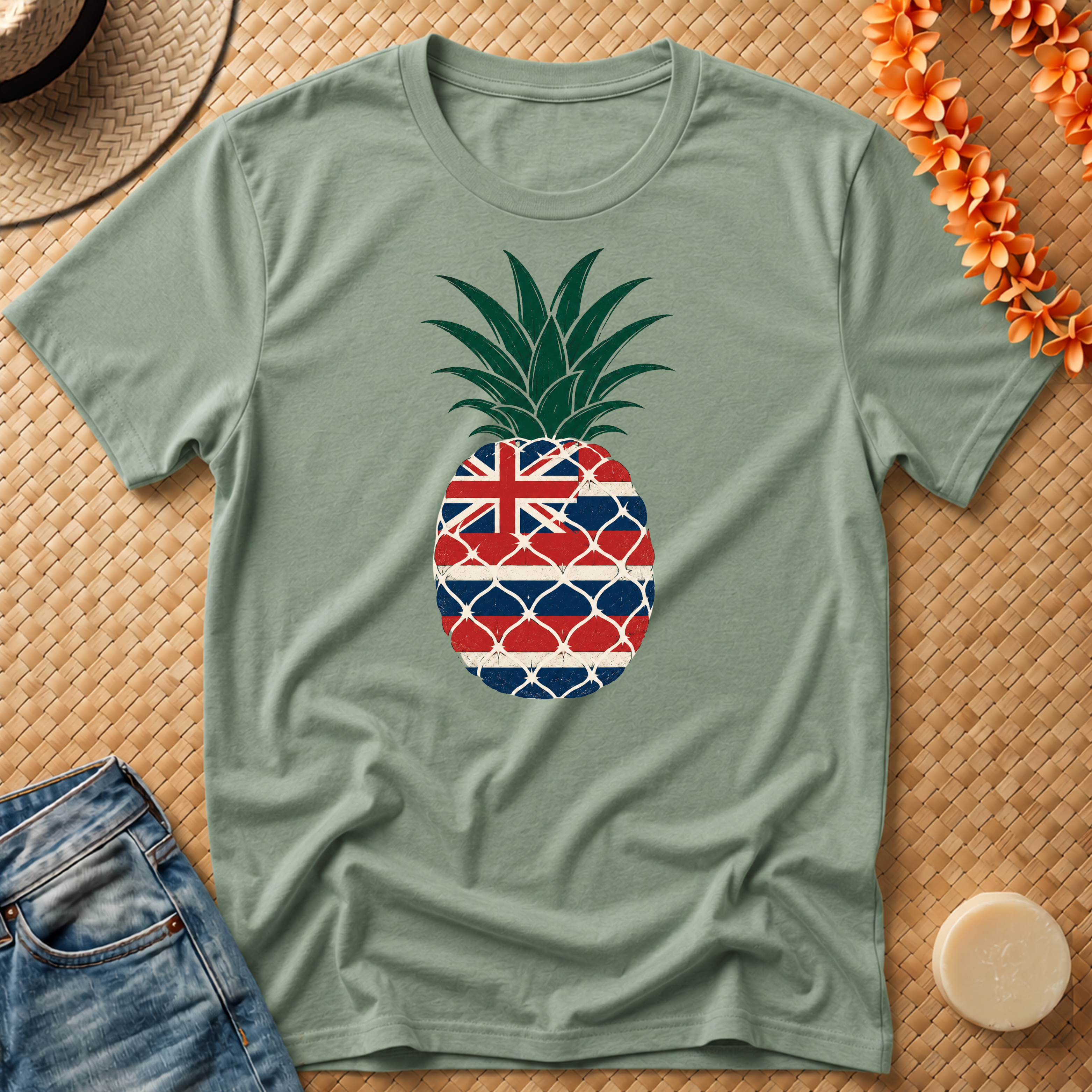 Hawaiian Pineapple T-Shirt