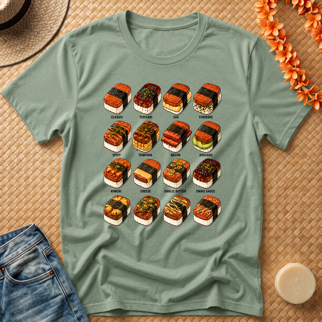 Spam Mususbi Hawaiian T-Shirt