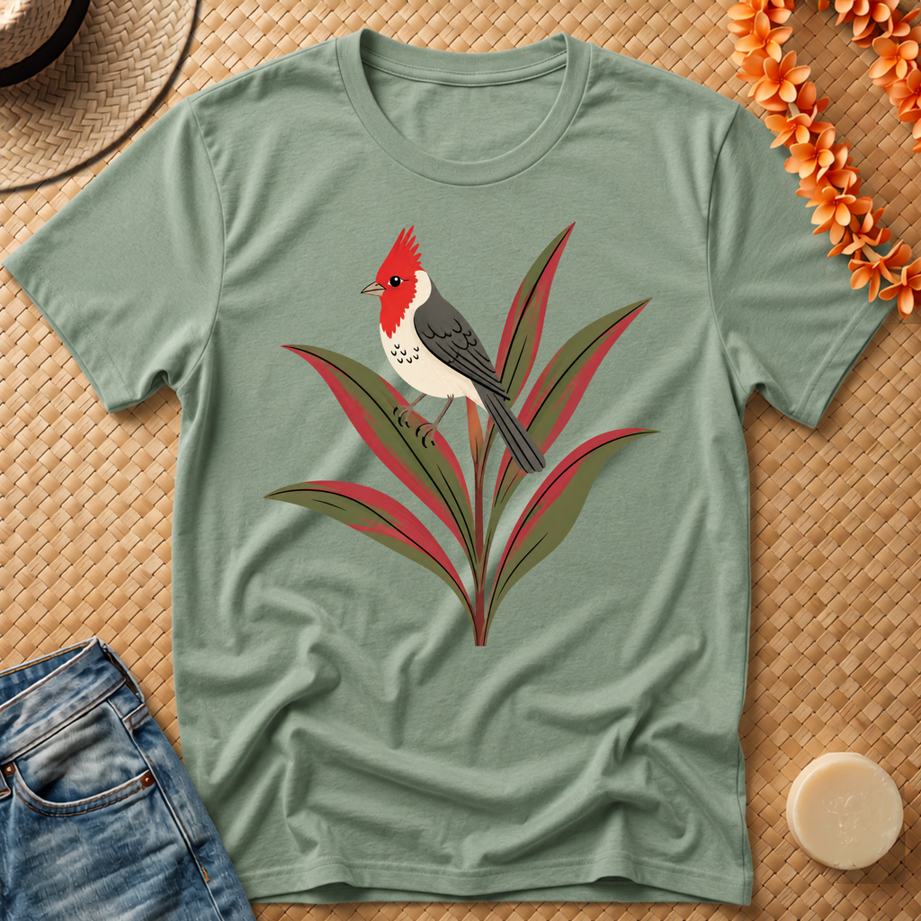 Hawaiian Red Cardinal T-Shirt