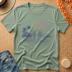 Hawaiian Beach Monster Sunset T-Shirt