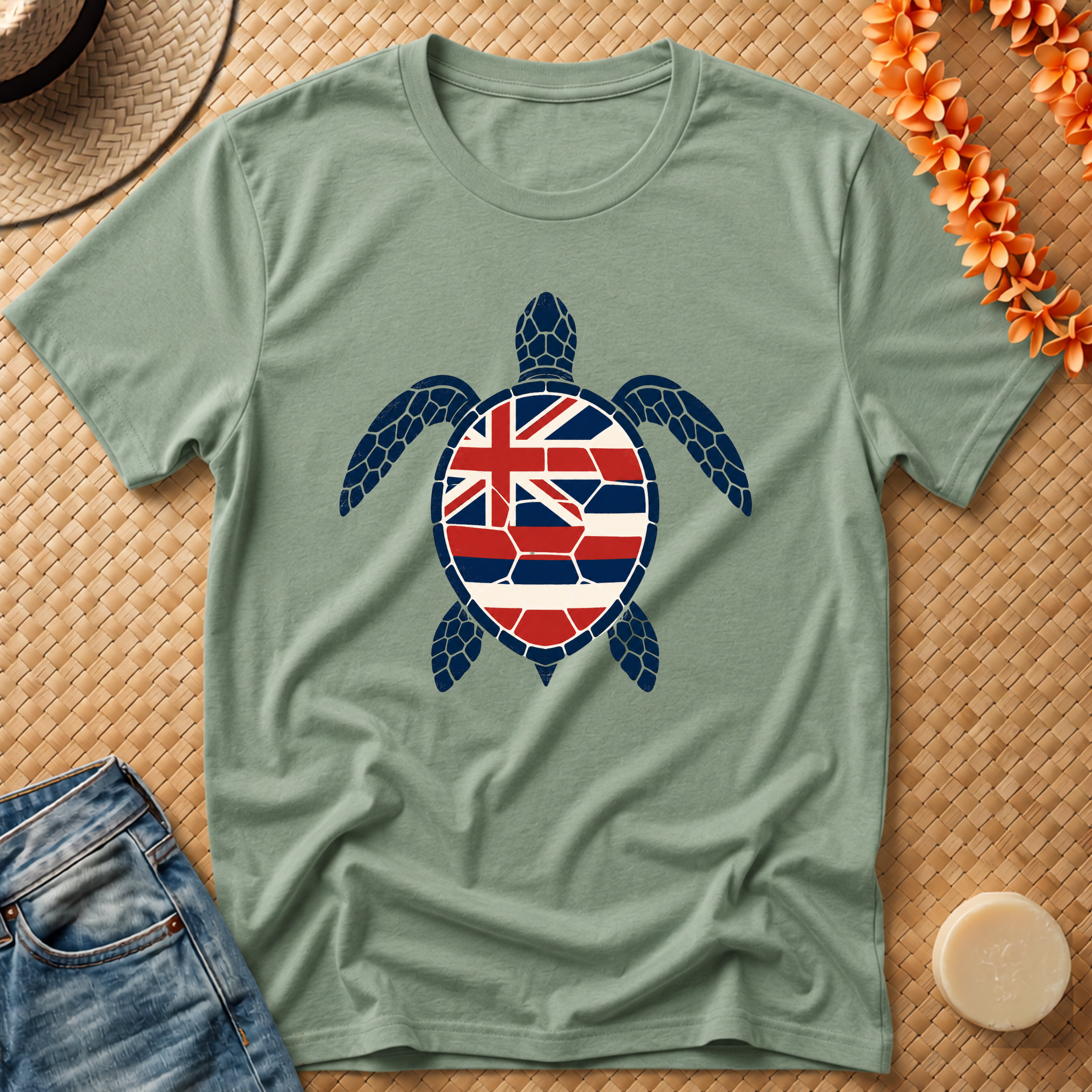 Hawaiian Turtle T-Shirt