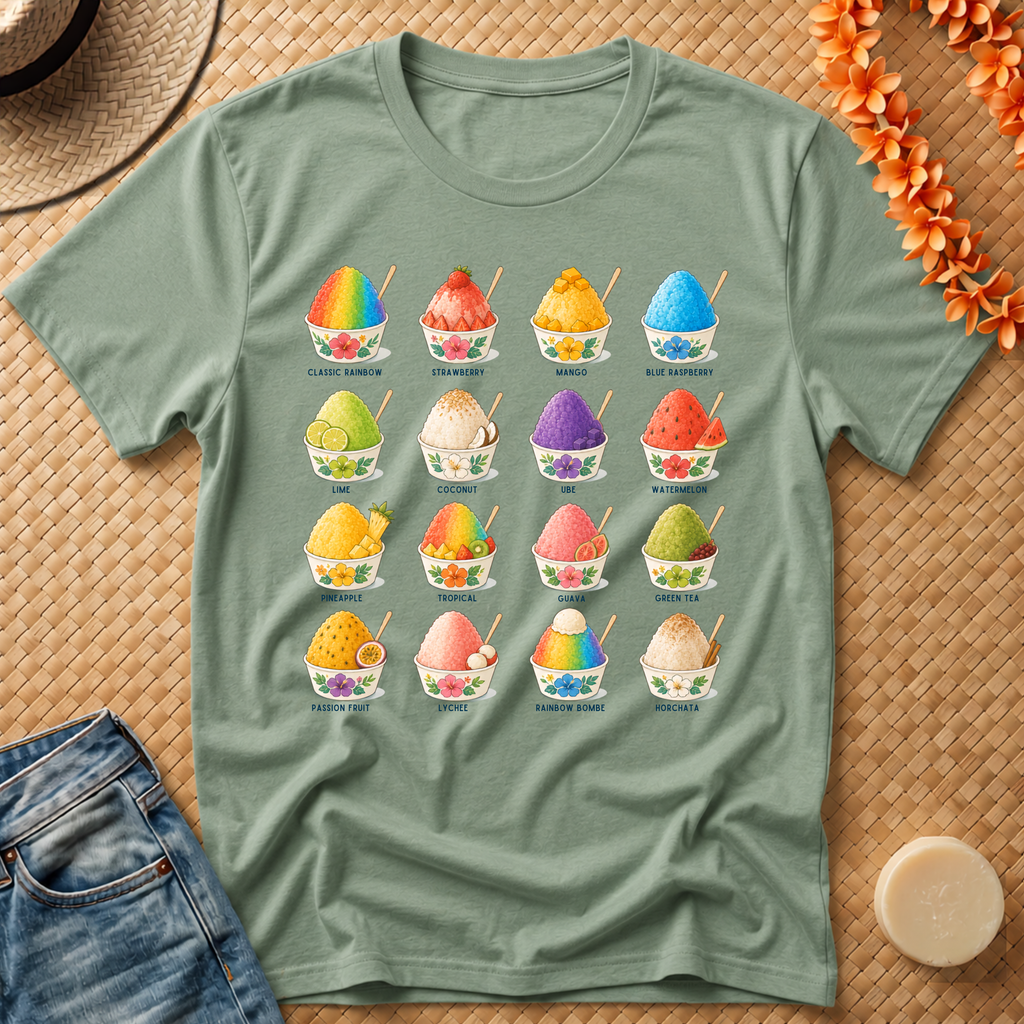 Shaved Ice Hawaiian T-Shirt