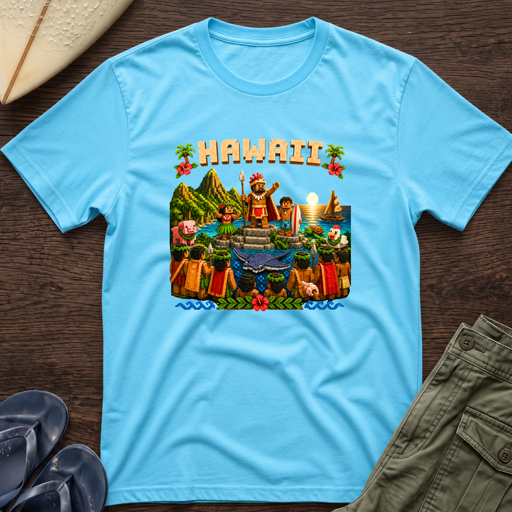 8-bit Hawaii T-Shirt