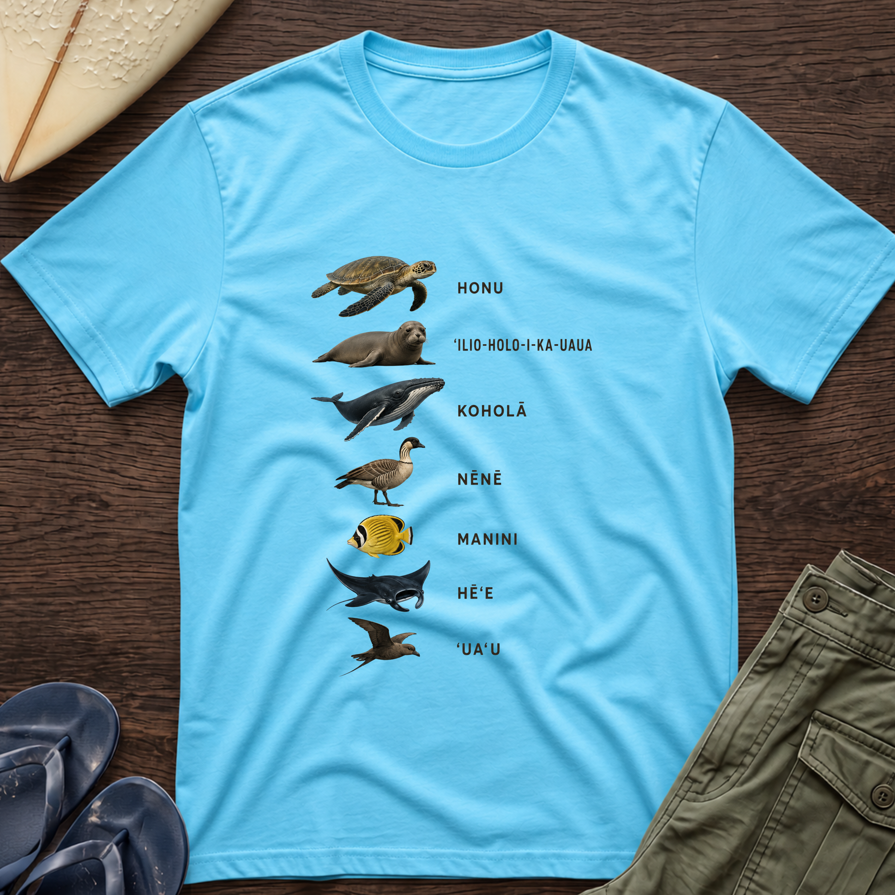 Olelo Animals T-Shirt