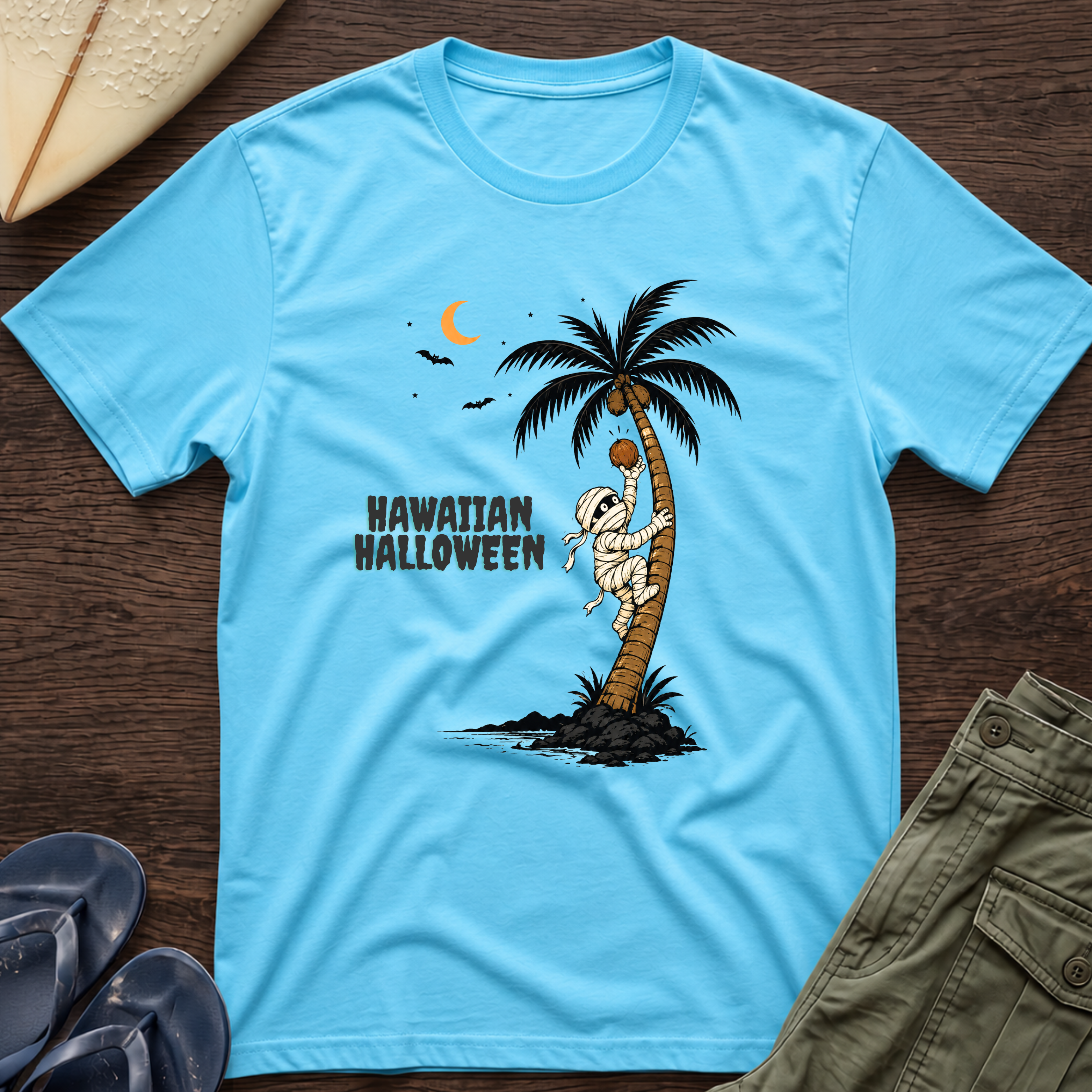Hawaiian Halloween Tee