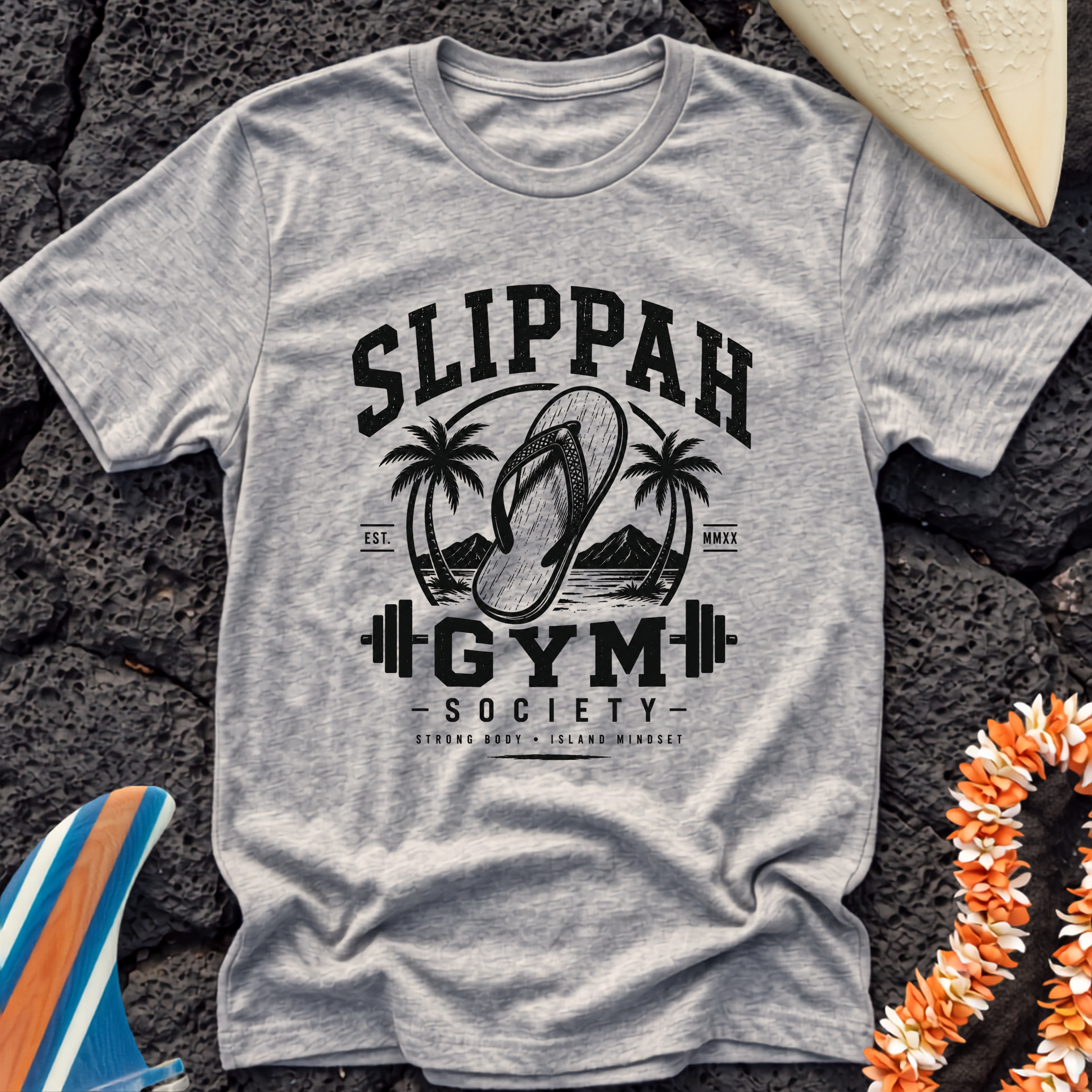 Slippah Gym Society T-Shirt