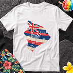 808 Hawaii Flag T-Shirt
