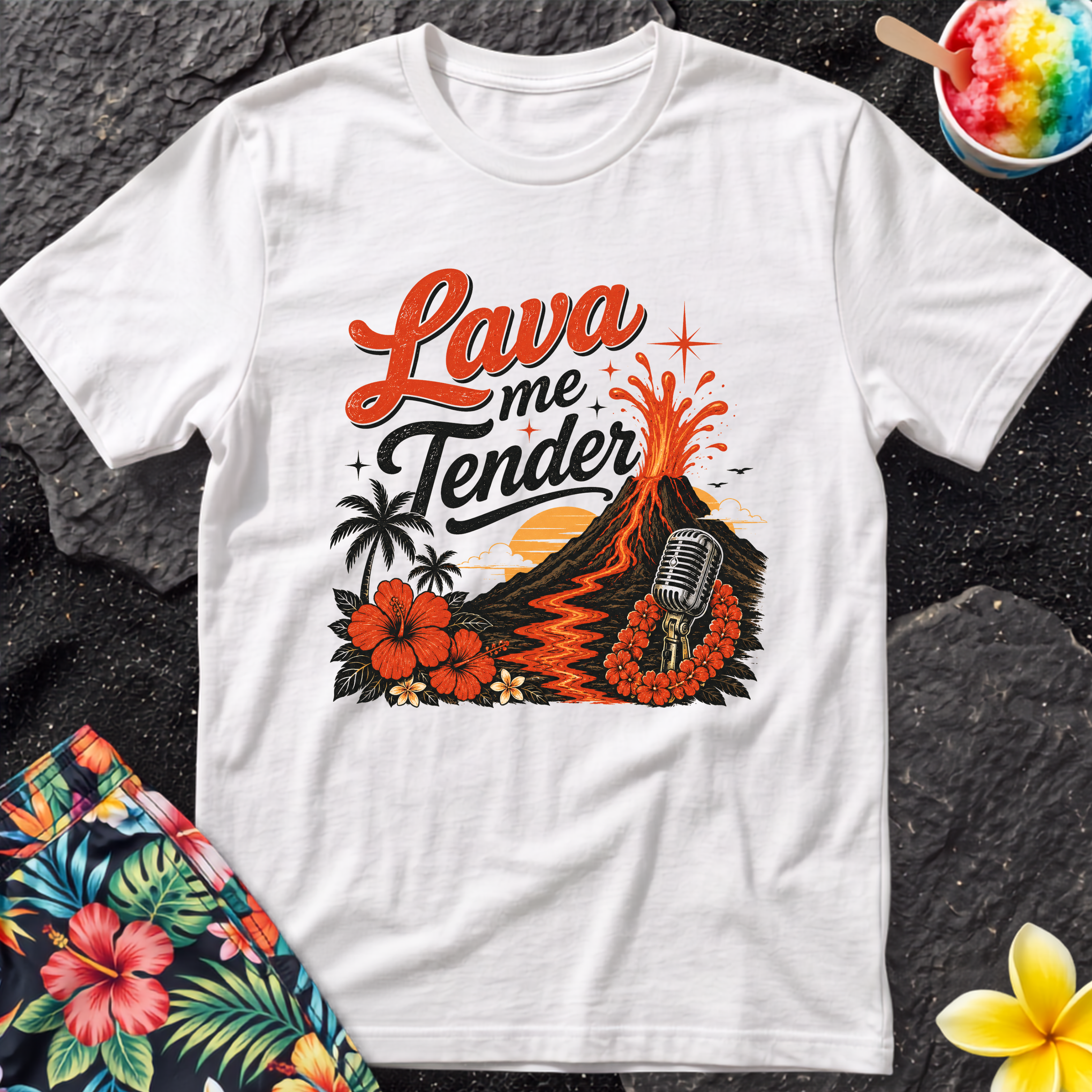 Lava Me Tender Hawaiian Hawaiian T-Shirt