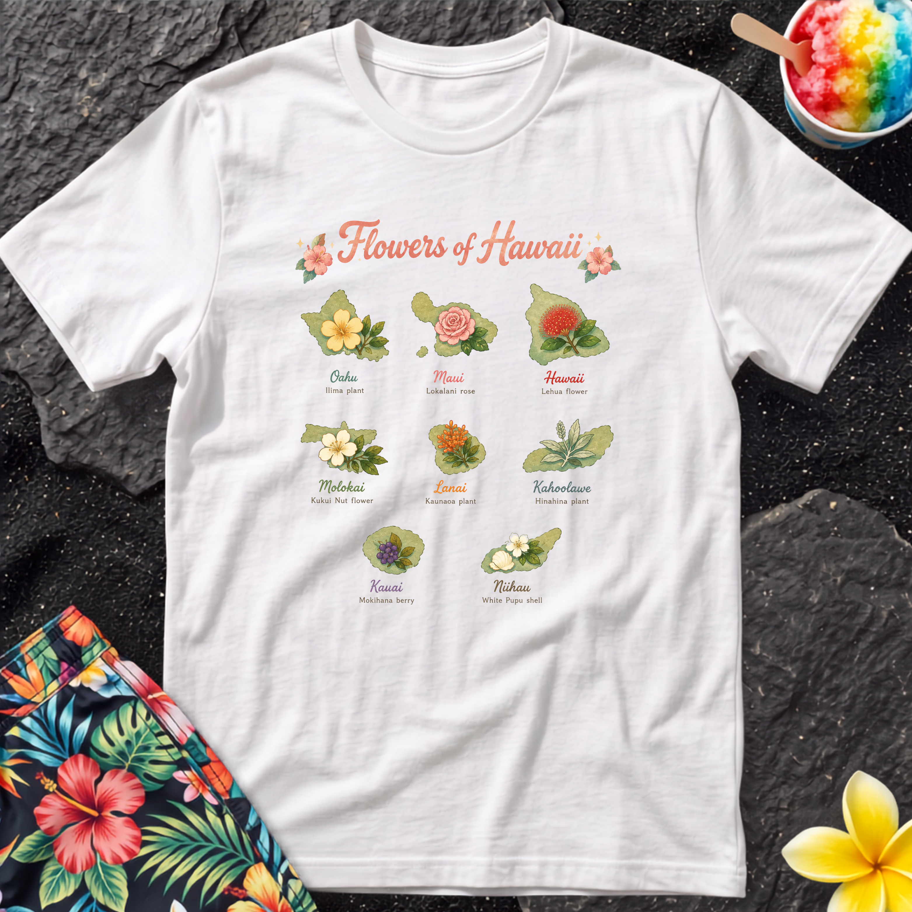 Flowers of Hawaii T-Shirt
