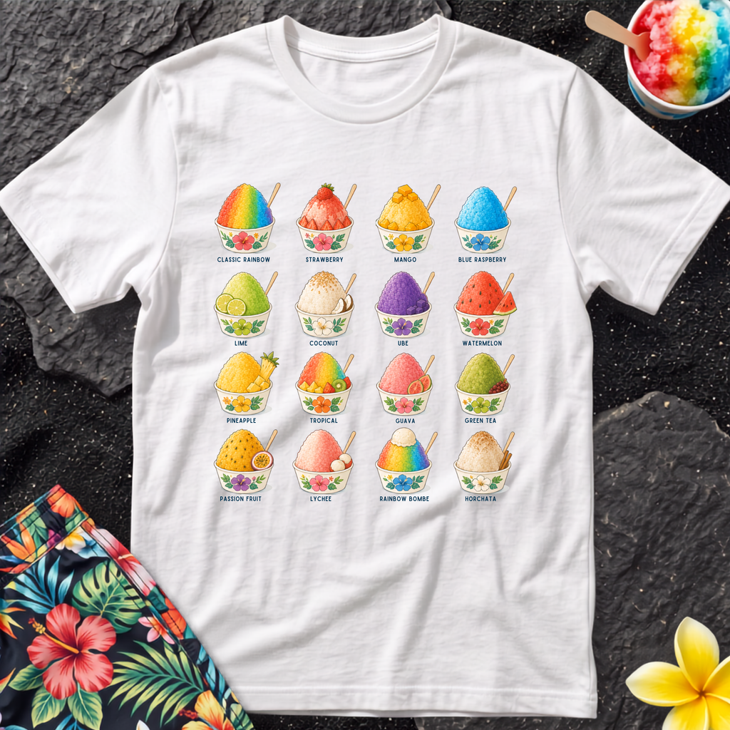 Shaved Ice Hawaiian T-Shirt
