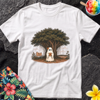Ghost Under the Banyan Tree Halloween T-Shirt