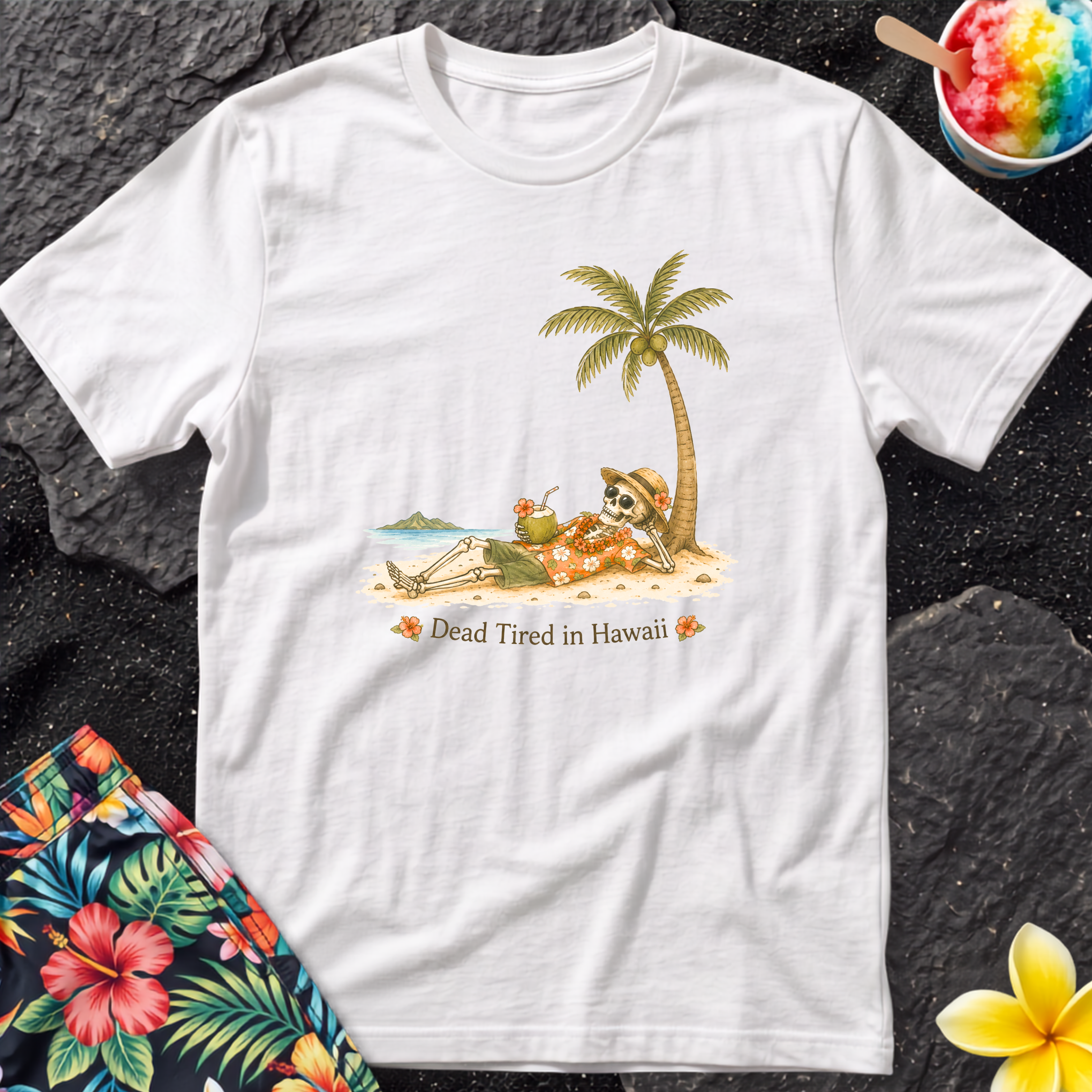 Tired in Hawaii Tee