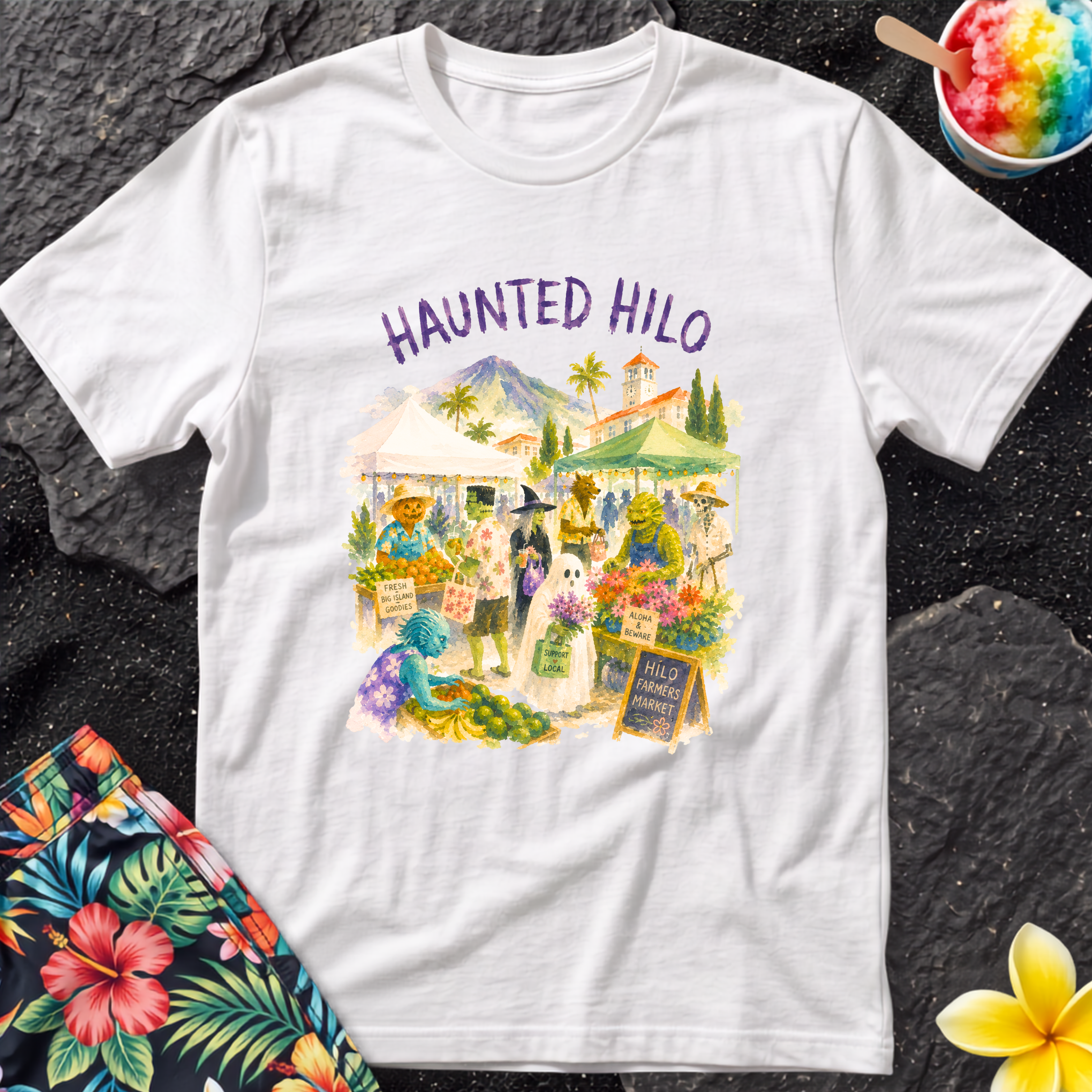 Haunted Hilo Tee