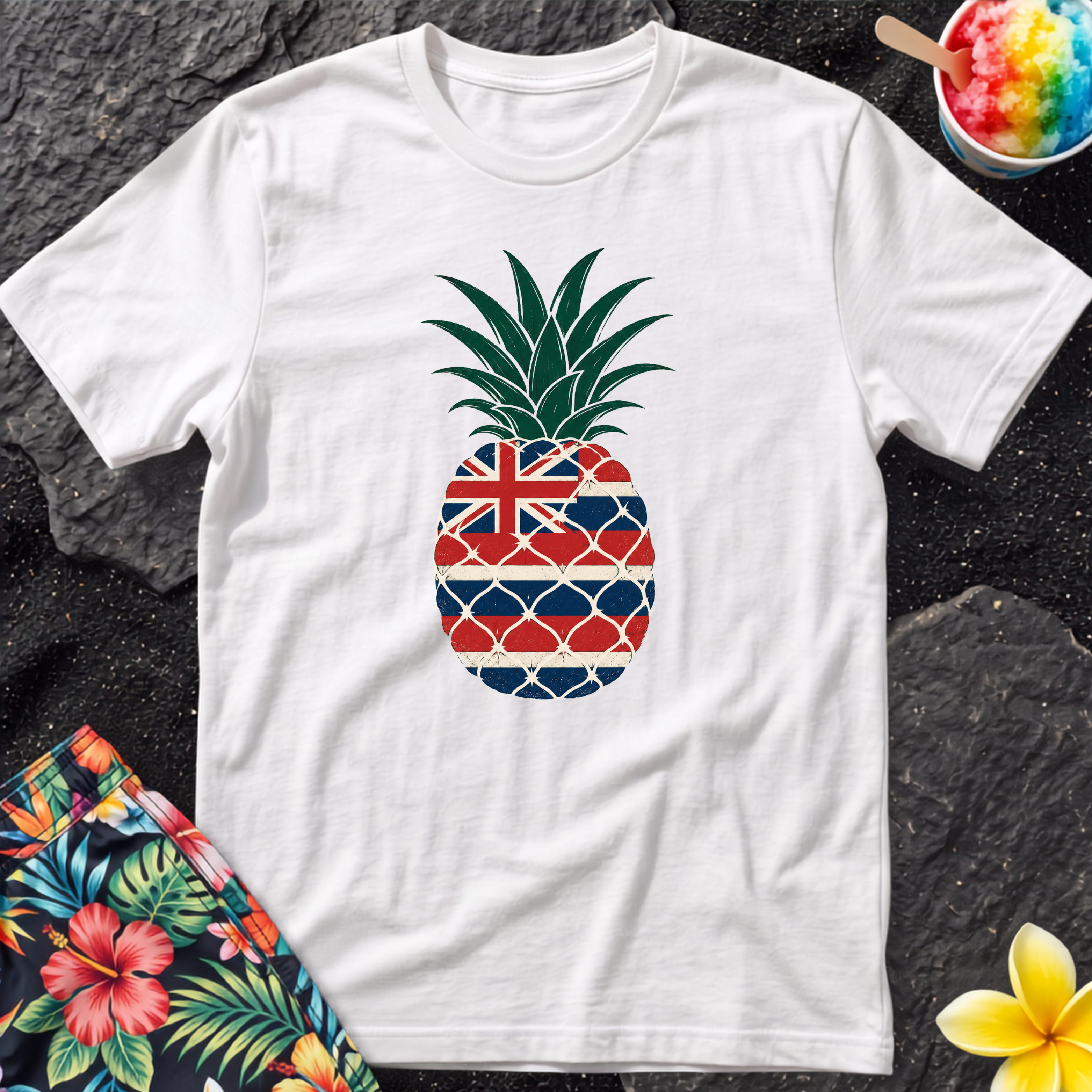 Hawaiian Pineapple T-Shirt