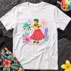 Hawaiian Hula Girl T-Shirt