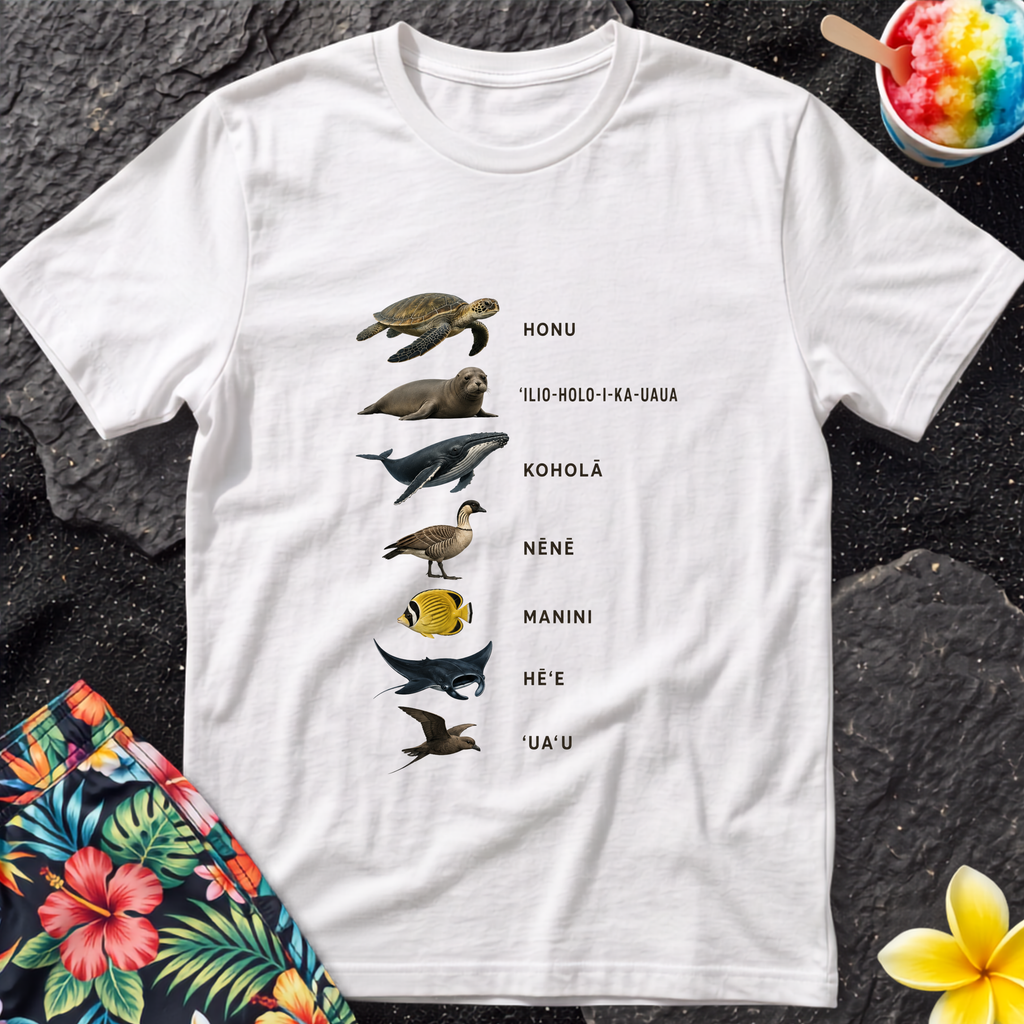 Olelo Animals T-Shirt