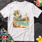 Ghost Beach Sailboat T‑Shirt