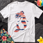 Hawaiian Flag Mermaid T-Shirt