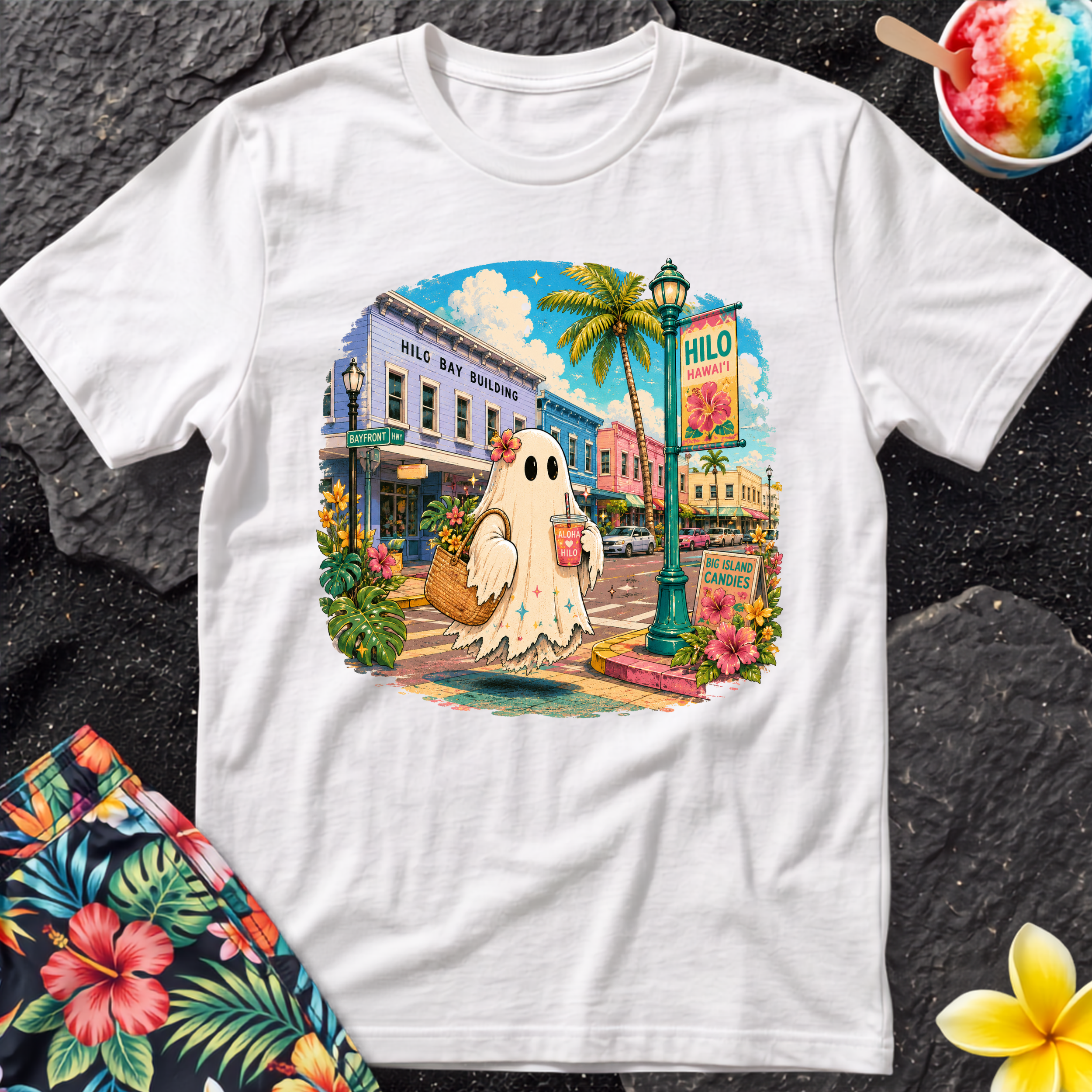Aloha Hilo Ghost T-Shirt